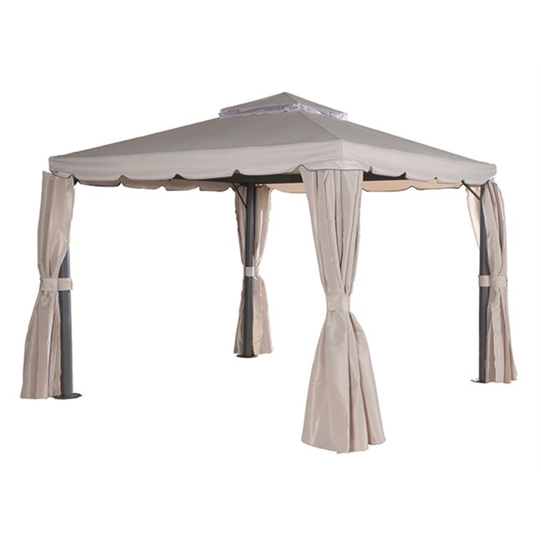 Pavillon L 300 cm B 300 cm H 275 cm