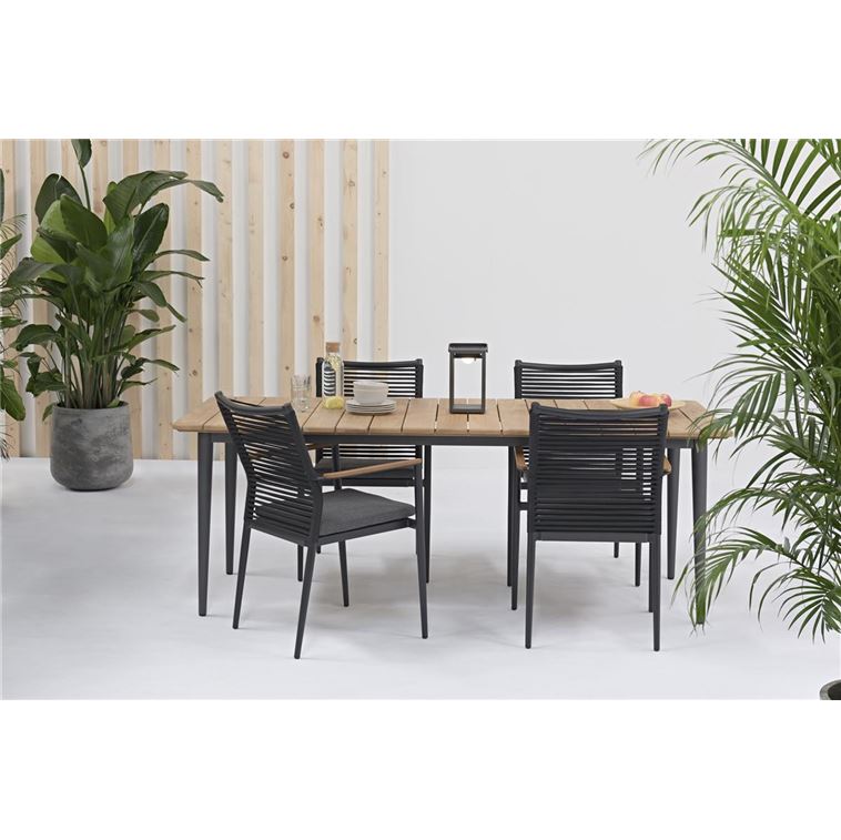 Dininggruppe L 160 cm B 90 cm H 75 cm 5-teilig