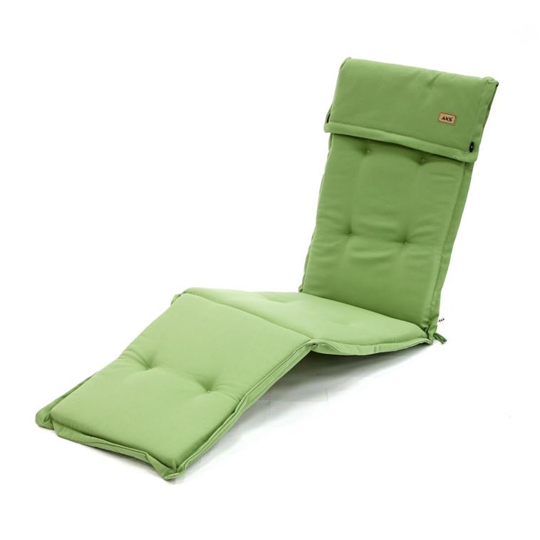 AKS Polsterauflage Deckchair 185x48X6 cm grün