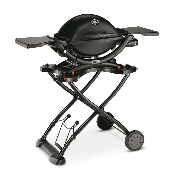 Weber Gasgrill Q 1200 Mobil 43x32 cm Black Line