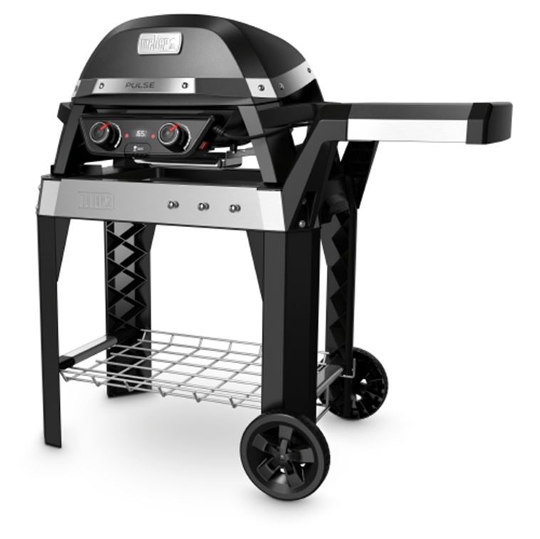 Weber Elektrogrill PULSE 2000 inkl. Rollwagen black