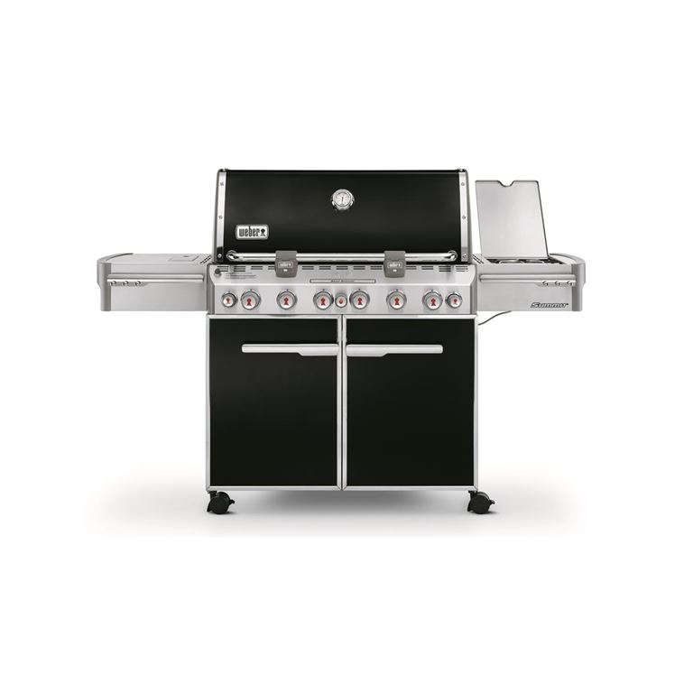 Weber Gasgrill Summit E-670 GBS 80,5x49 cm black